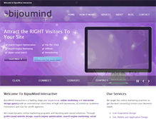 Tablet Screenshot of bijoumind.com